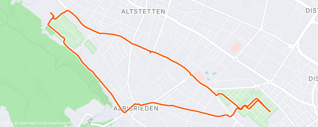 Map of the activity, veggies