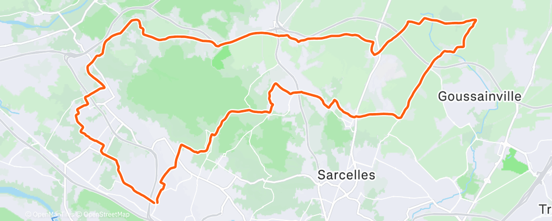 Map of the activity, CUPE