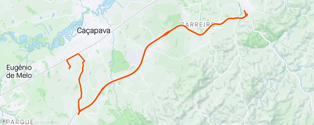 Map of the activity, Carvalea