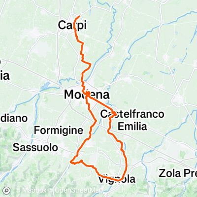 Vignola-Castelvetro -Fiume tiepido | 88.8 km Cycling Route on Strava