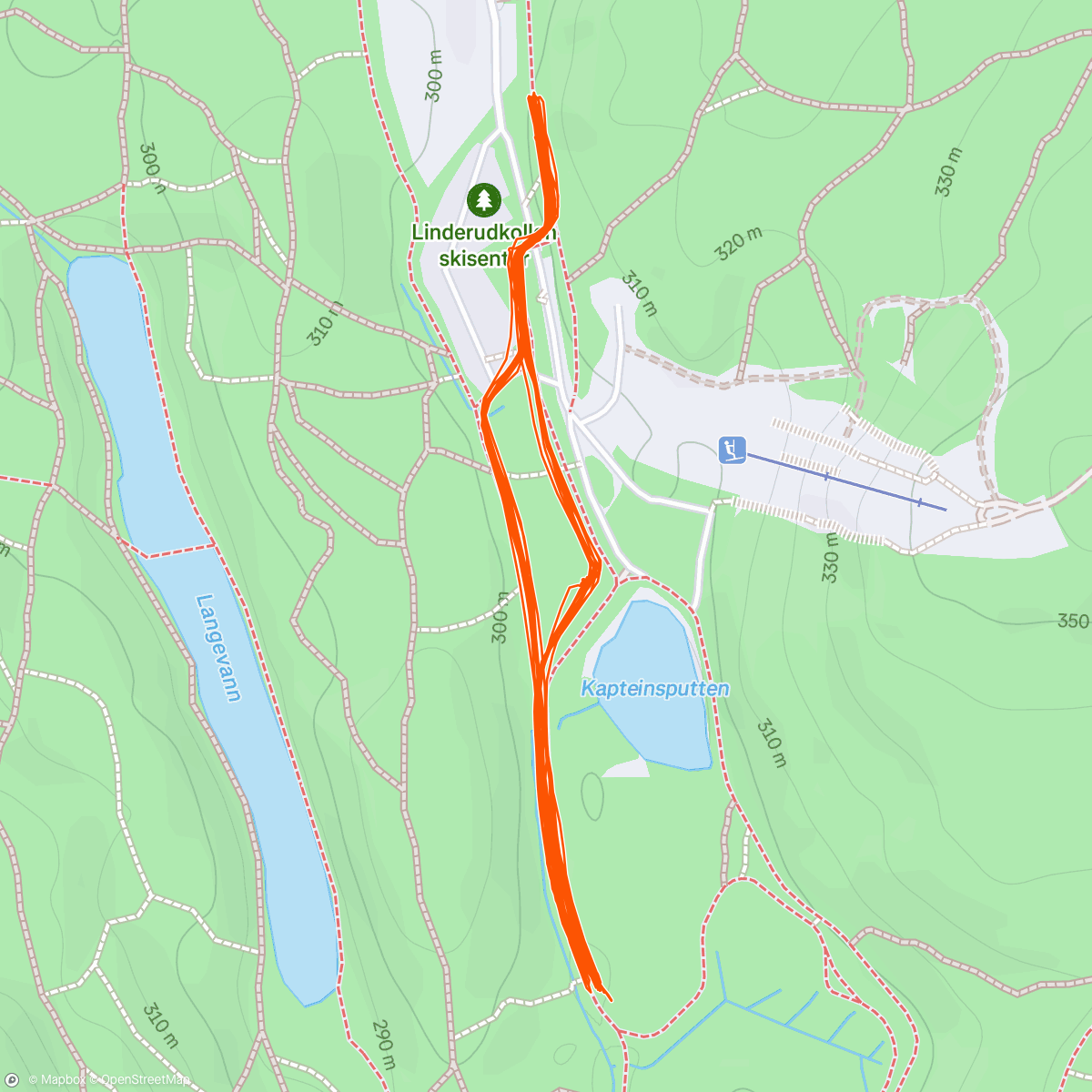 Map of the activity, Sesongens første!!