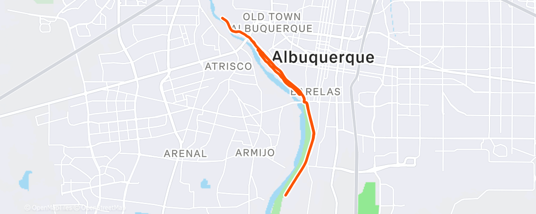 Map of the activity, Week 2