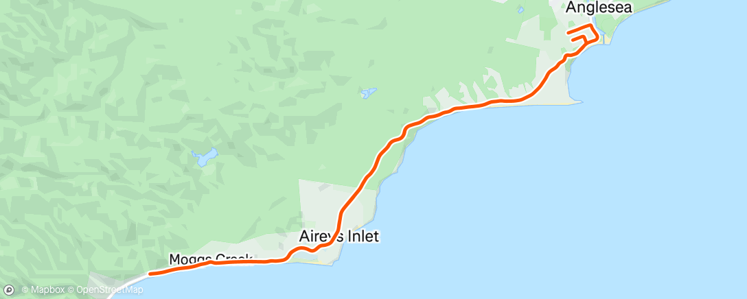 Karte der Aktivität „Great Ocean Road 🌊❤️”