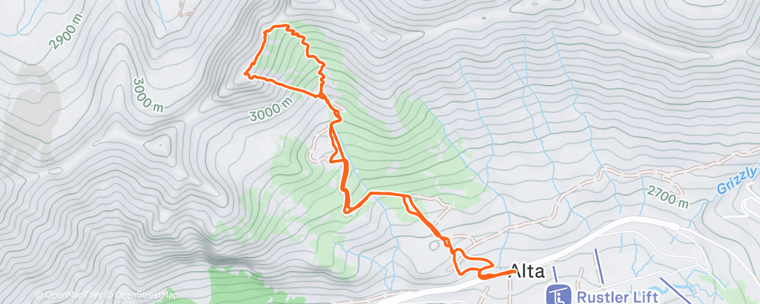 Map of the activity, Day 21: Tim T-Bowl