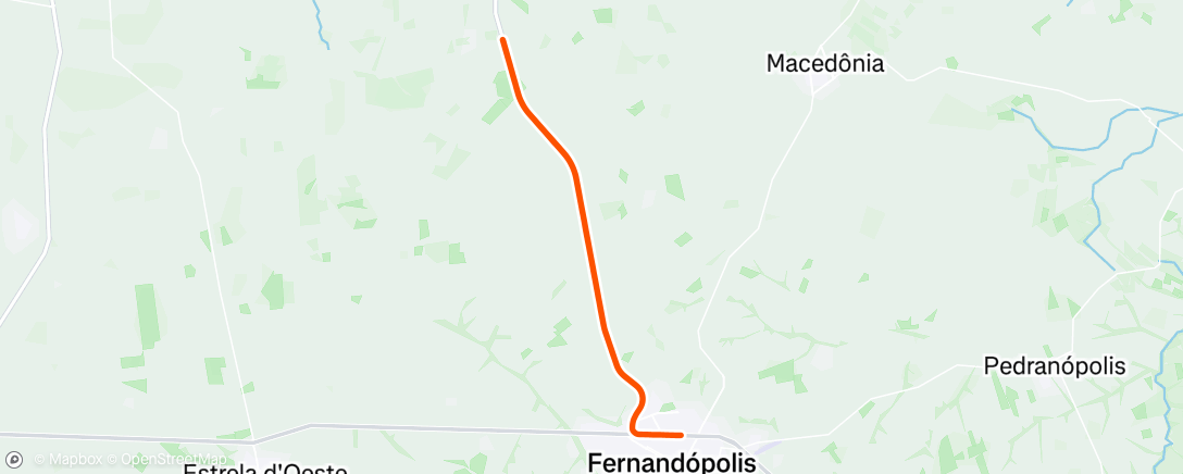 Map of the activity, Ferpa Brasitania SP
