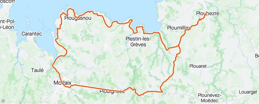Map of the activity, Tempo route tou’