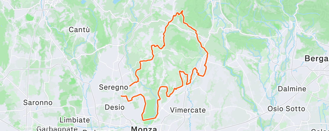 Map of the activity, Sprintsss