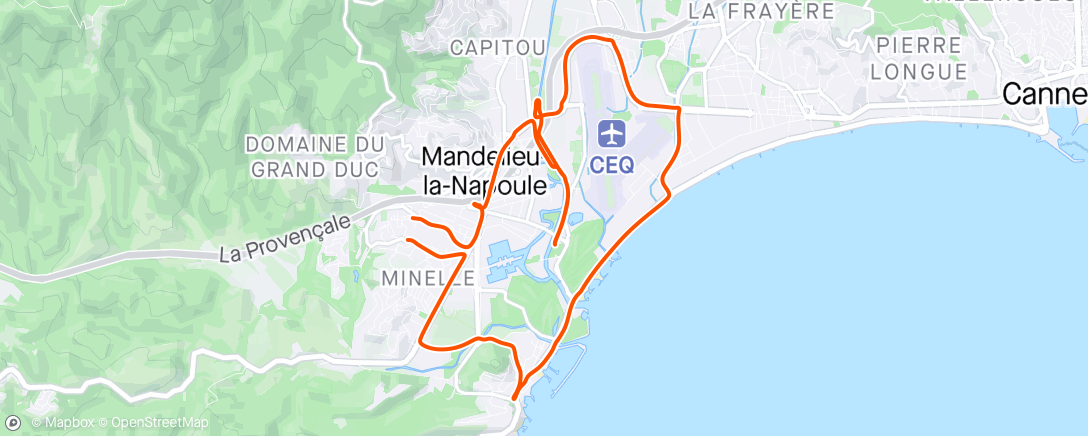 Map of the activity, Après sieste 😉