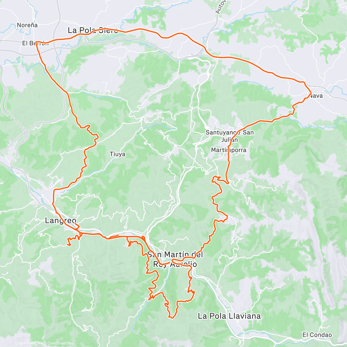 Map of the activity, ¿que frío? .... Croquetas , 🥶 Con Eloy 🤘
