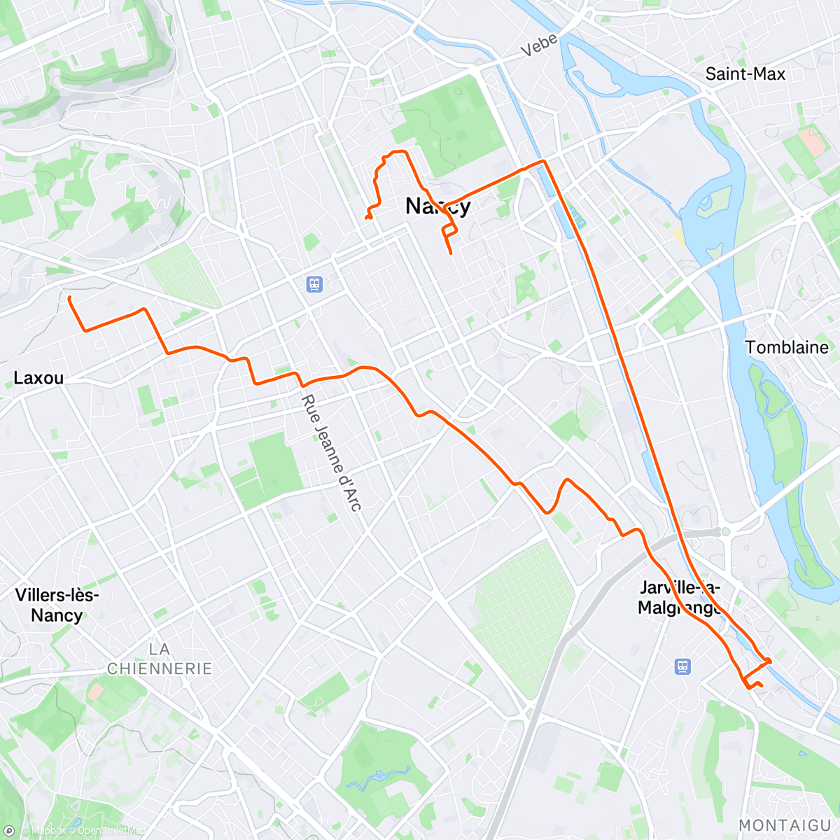 Map of the activity, Aller chercher Madame B + récompense 😍