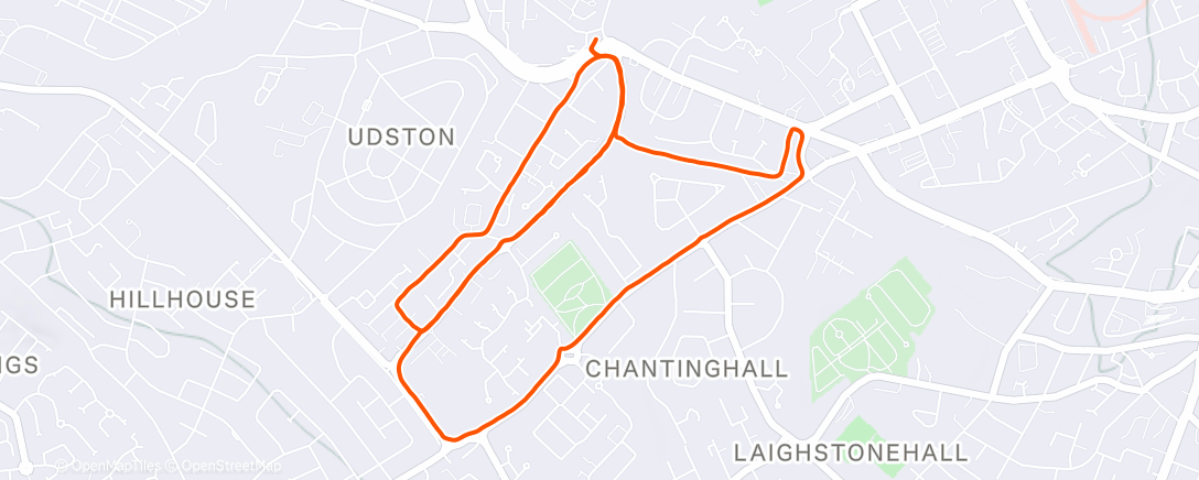 Map of the activity, Run run and run again