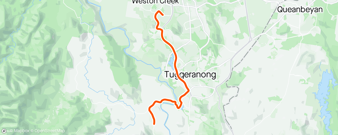 Map of the activity, The Ride home