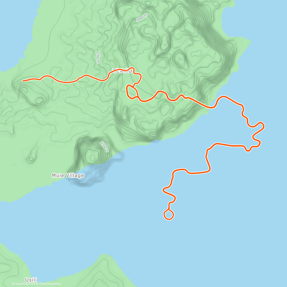 Map of the activity, Zwift - Flat Out Fast in Watopia
