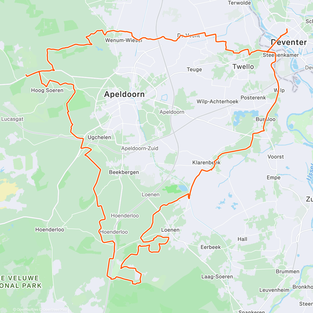 Map of the activity, Dit rondje ga ik toch wel missen