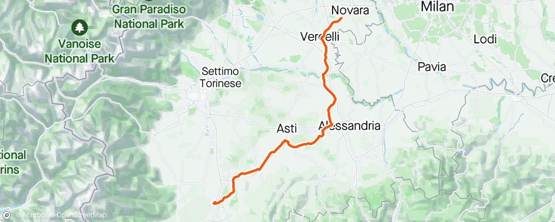 Map of the activity, 🎀 GIRO D’ITALIA 2024 🎀 3 tappa 💜