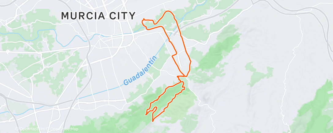 Map of the activity, Back on 2 wheels