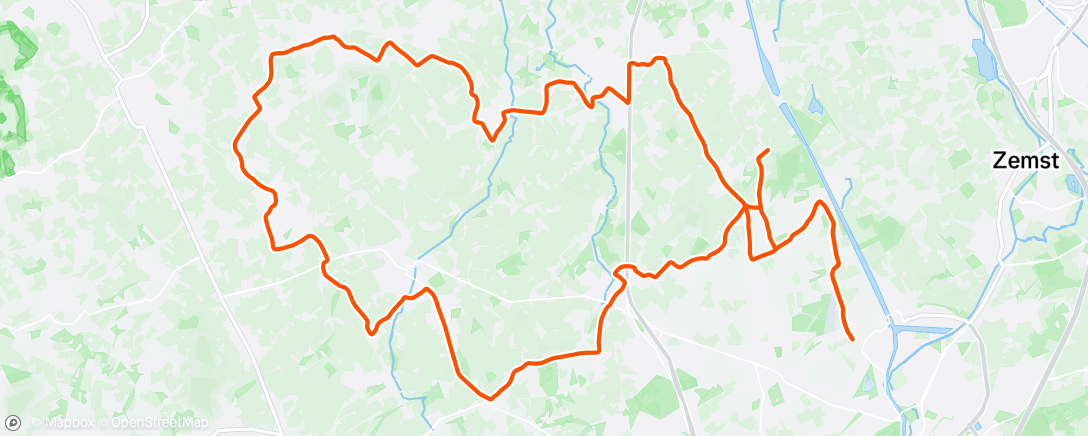 Map of the activity, T39.2 NetCycling - Emrin social ride