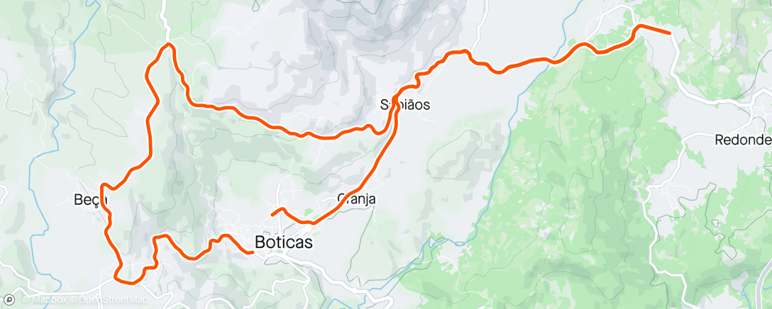 Map of the activity, Exercícios vespertinos