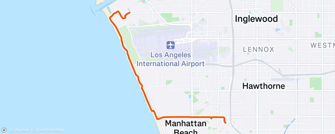 Map of the activity, Ride to car dealership