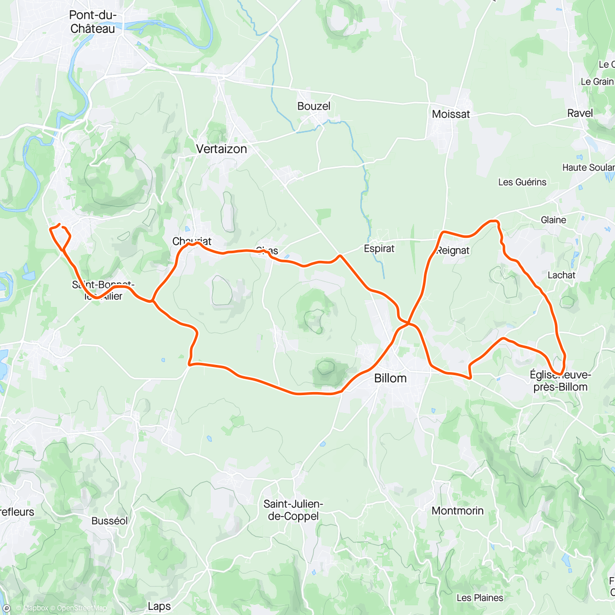 Map of the activity, Bien agréable