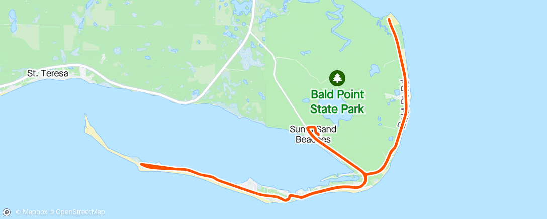 Map of the activity, shore patrol
