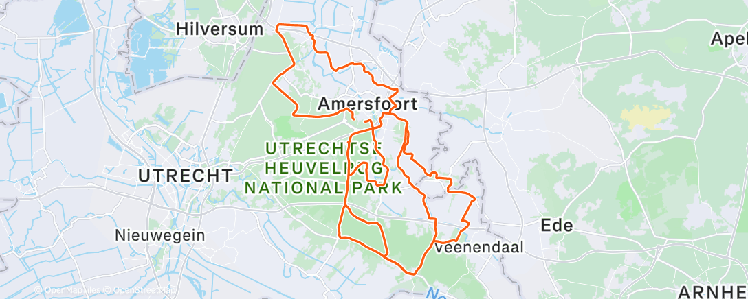 Map of the activity, Ochtendrit