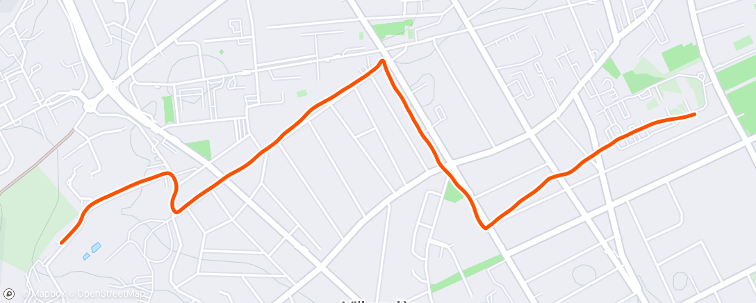 Mapa da atividade, Vélotaf R cheville en vrac