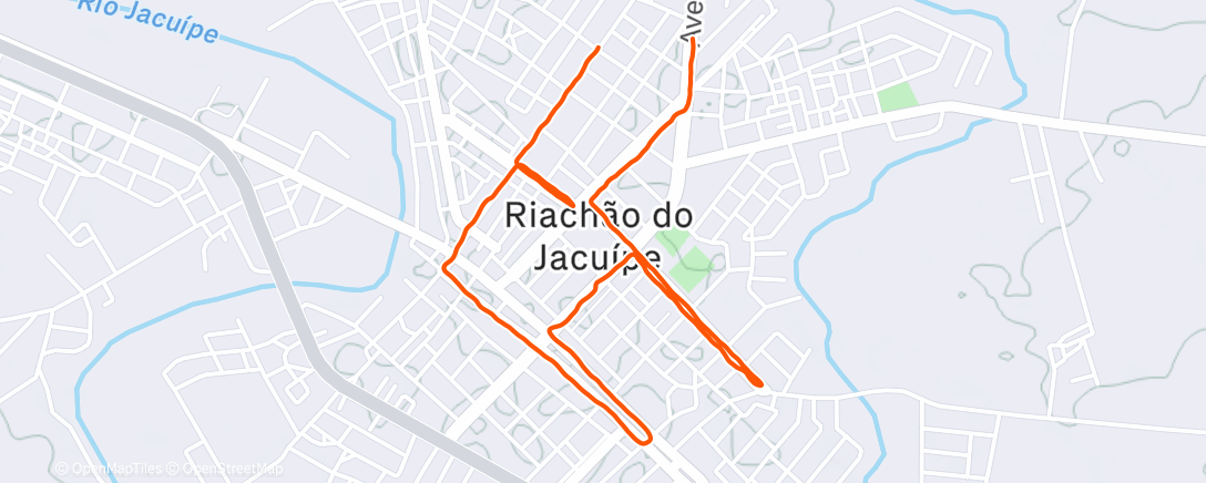 Mappa dell'attività Corrida ao entardecer