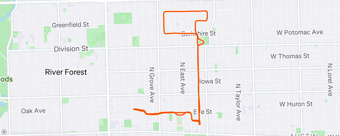 Map of the activity, New week