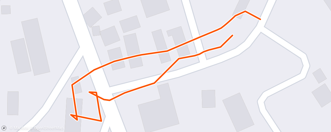 Map of the activity, Morning Run