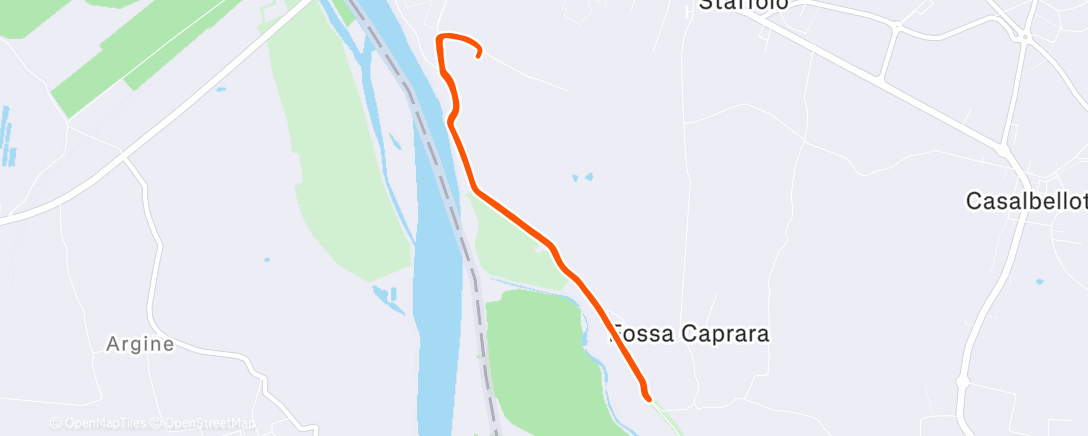 Map of the activity, Rigenerante