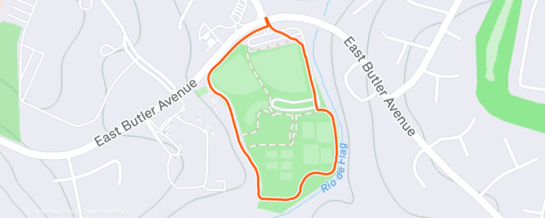 活动地图，Afternoon Run