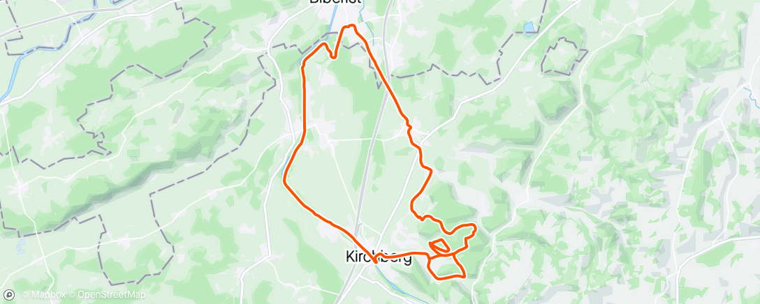 Map of the activity, Gravel 🤬🥶 🌧️