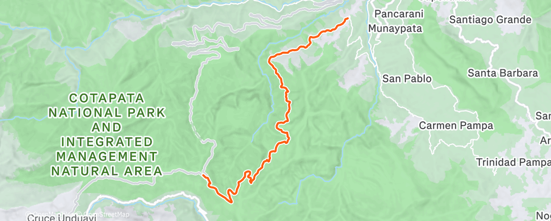 Map of the activity, ROUVY - Death Road | Yungas | Bolivia