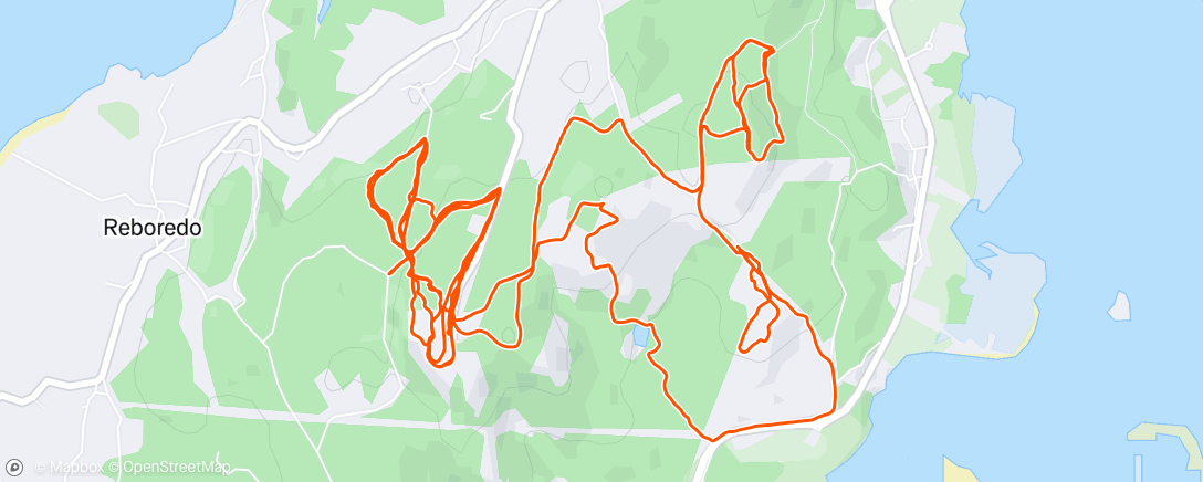 Map of the activity, Sira pasada por agua