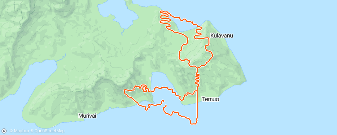 Map of the activity, Zwift - Mayan Mash in Watopia