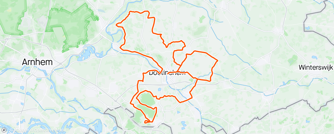 Map of the activity, Hele wedstrijd super rustig, maar op het einde vol hoor (tegen de grond)