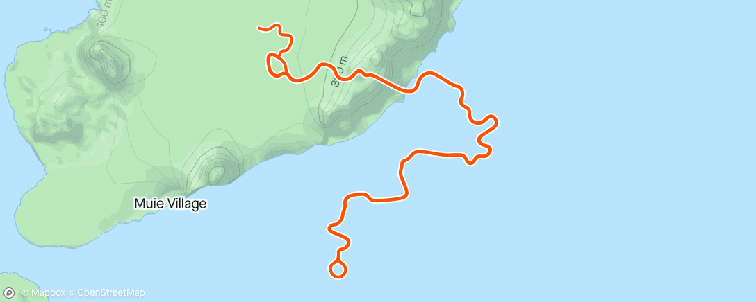 Map of the activity, Zwift - Ae- ride in Watopia