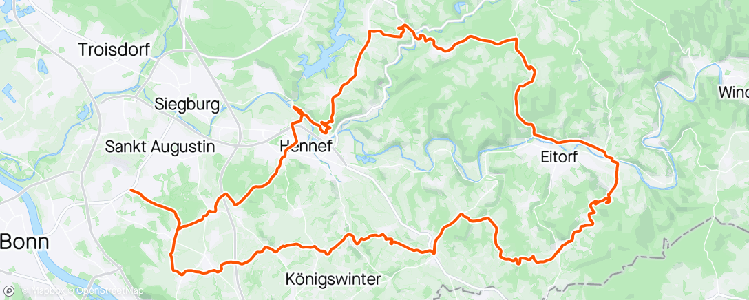 活动地图，Mittagsradfahrt