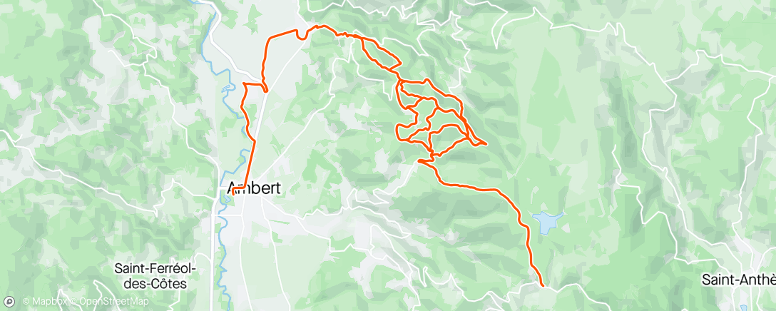 Mapa de la actividad (Enduro des buses 2024🤙)