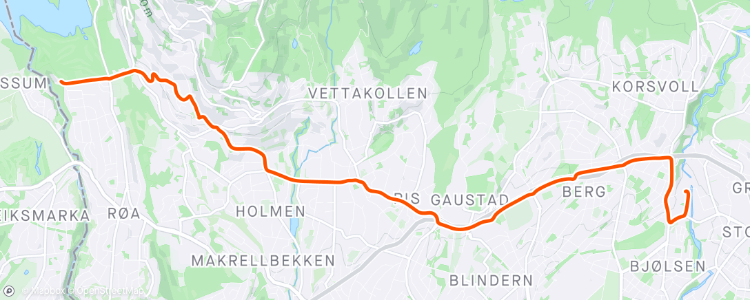 Mapa de la actividad, Morning E-Bike Ride