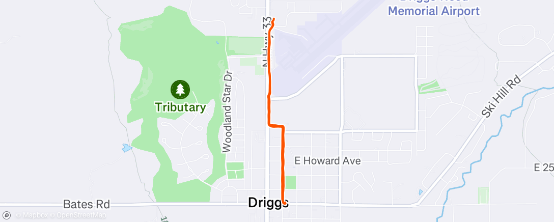 Map of the activity, Well. I can put a queen size mattress on my backpack