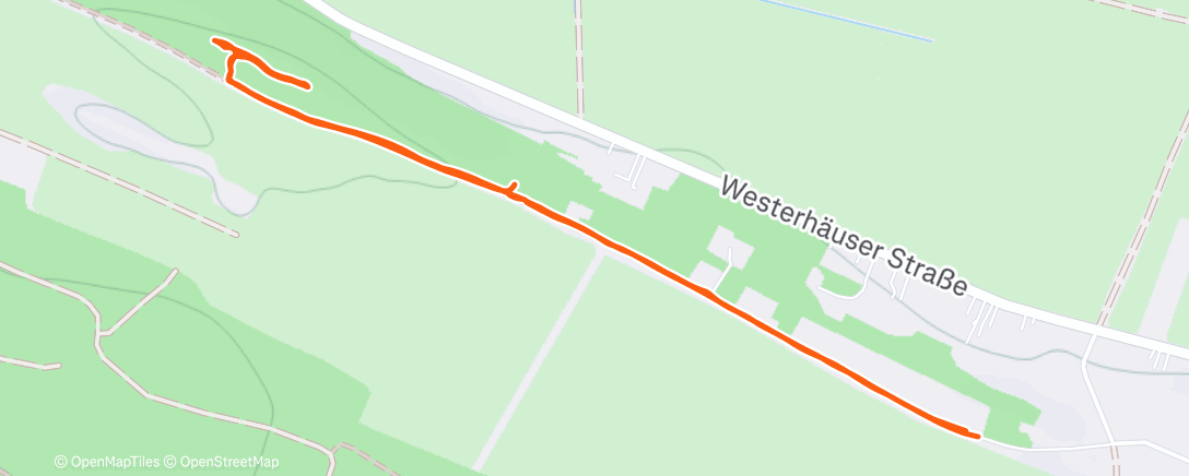 Map of the activity, Mittagspaziergang