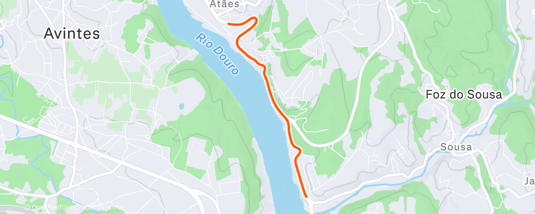 Map of the activity, ROUVY - 7 Minute Cool-down