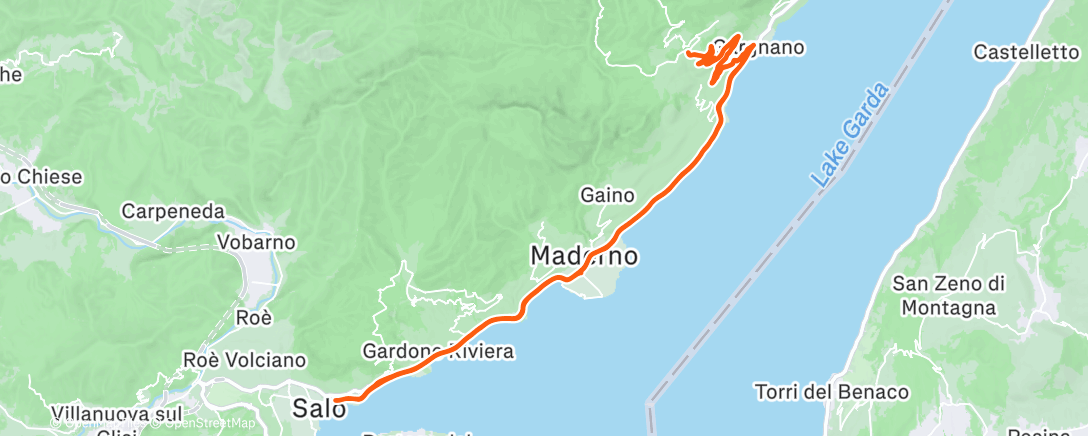 Карта физической активности (In bici 🤌🏻)