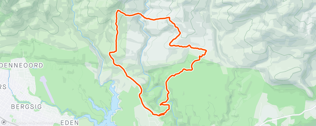 Map of the activity, Tierkop and Groenkop