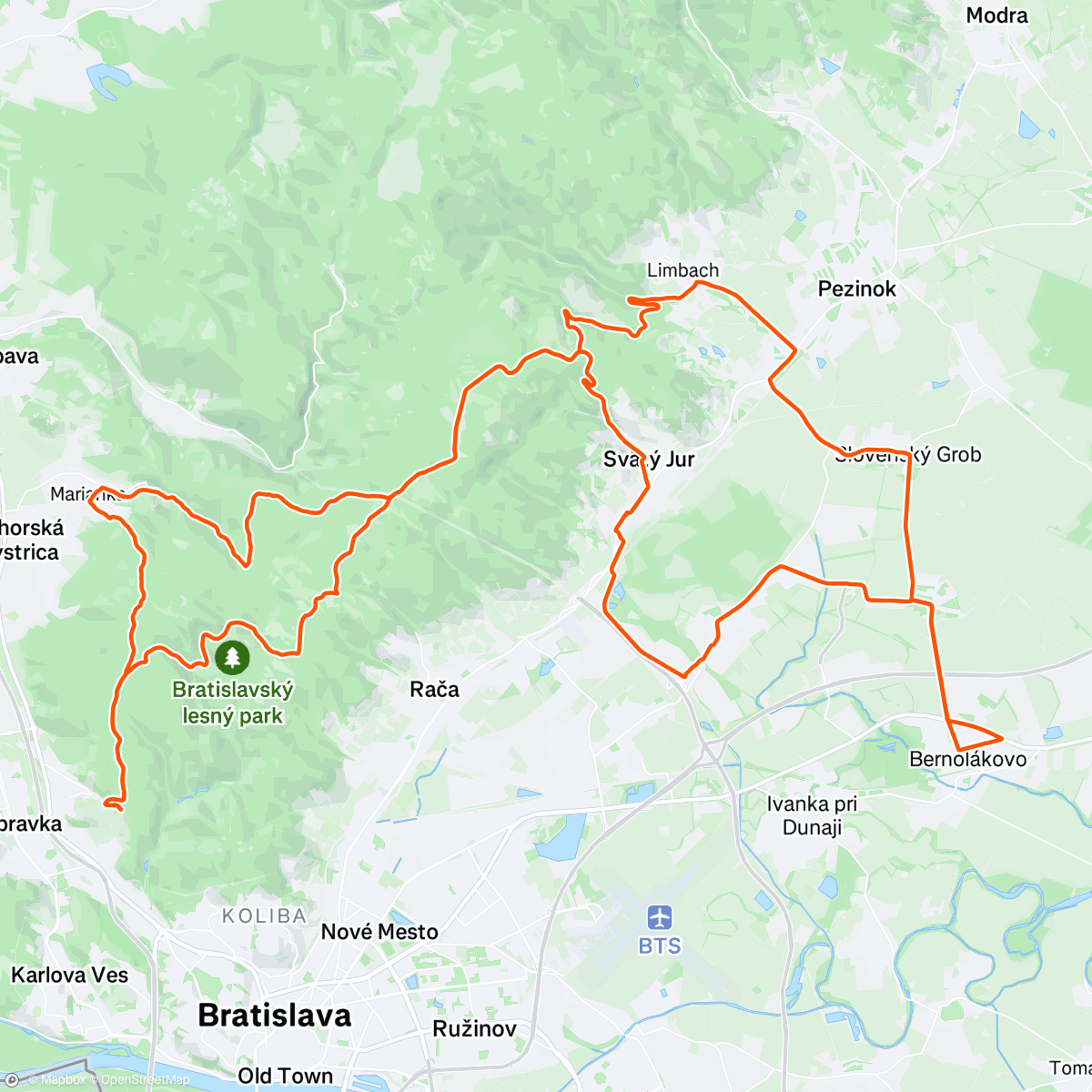 Map of the activity, Aprílové počasie 🌦