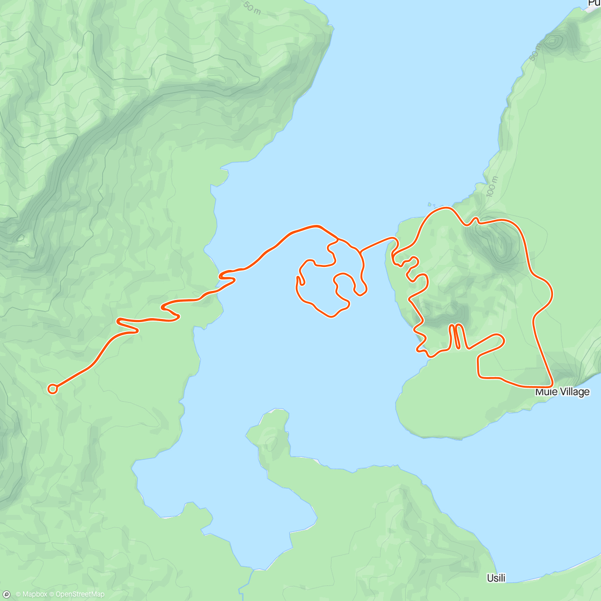Map of the activity, Zwift - Free Ride in Watopia with Bernie