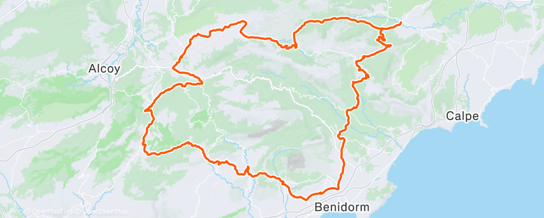 Map of the activity, Day 1 camp