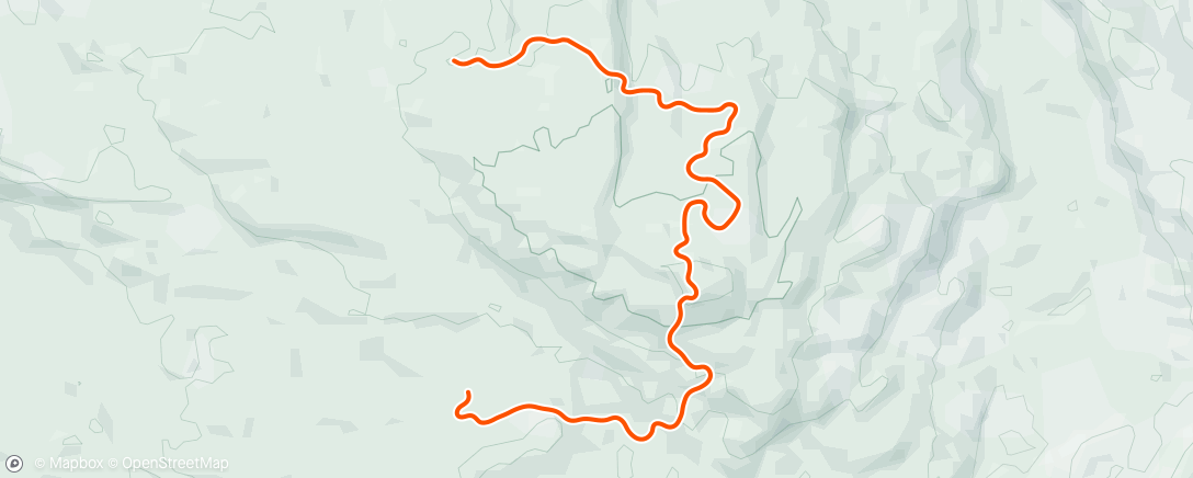 Map of the activity, TrainingPeaks Virtual - Pacing with Eddie Emerald